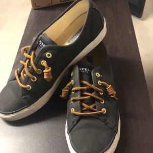 Sperry black sneakers